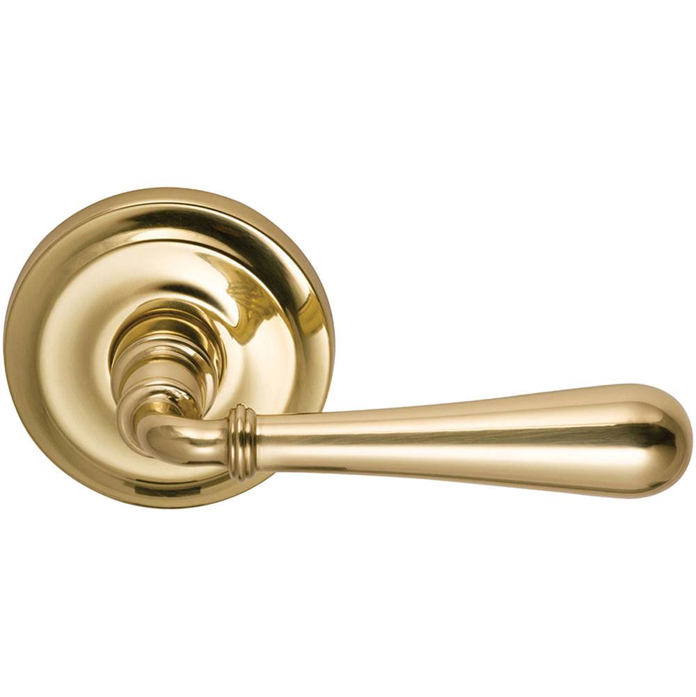 OMNIA - Passage Set 238/134 with 014 US3 - Lacquered Polished Brass