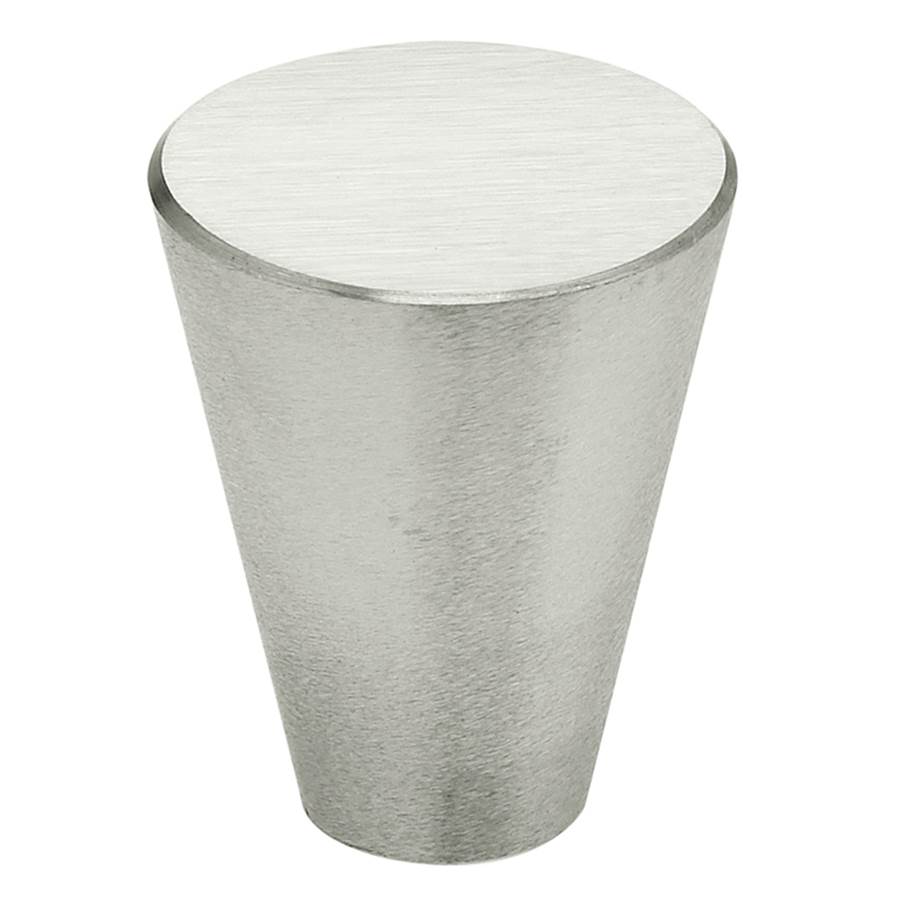 OMNIA - 3/4'' Dia. Cabinet Knob US32D - Satin Stainless Steel