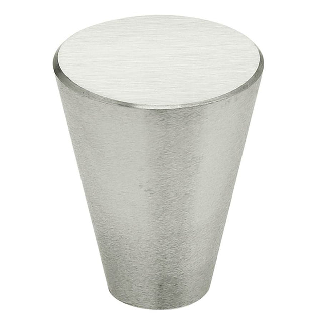 OMNIA - 15/16'' Dia. Cabinet Knob US32D - Satin Stainless Steel