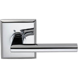 OMNIA - Wdg.Lvr,Rect.Rose,Pass. US26 - Polished Chrome Plated
