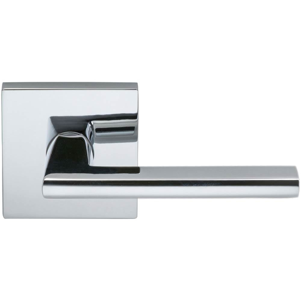 OMNIA - Wdg.Lvr,Sq.Rose,Priv. US26 - Polished Chrome Plated