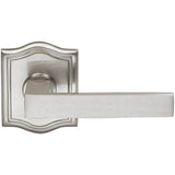 OMNIA - Sq.Lvr, Arch.Rose,Lh Sd US15 - Lacquered Satin Nickel Plated