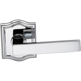 OMNIA - Sqr.Lvr,Arch.Rose,Pass. US26 - Polished Chrome Plated