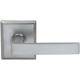 OMNIA - Sqr.Lvr,Rect.Rose,Pass. US26D - Satin Chrome Plated