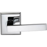 OMNIA - Sqr.Lvr,Rect.Rose,Pass. US26 - Polished Chrome Plated