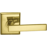 OMNIA - Sqr.Lvr,Rect.Rose,Pass. US3 - Lacquered Polished Brass