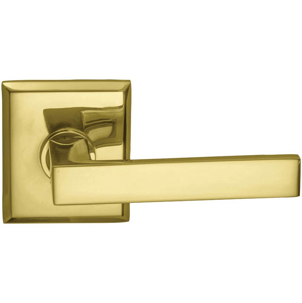 OMNIA - Sqr.Lvr,Rect.Rose,Pass. US3 - Lacquered Polished Brass