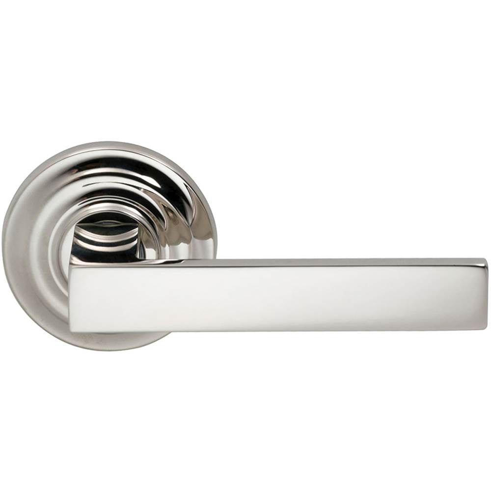 OMNIA - Sq.Lvr,Trad.Rose,Rh Sd US14 - Lacquered Polished Nickel Plated