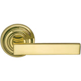 OMNIA - Sqr.Lvr,Trad.Rose,Pass. US3 - Lacquered Polished Brass