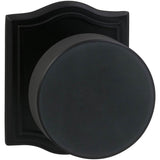 OMNIA - Puck Kn,Arch Rose,Pass. US10B - Lacquered Oil Rubbed Black