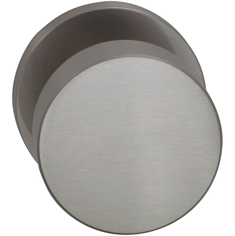 OMNIA - Puck Knob,Mod.Rose,Priv. US15 - Lacquered Satin Nickel Plated