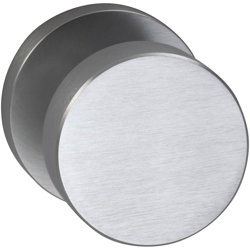 OMNIA - Puck.Knob,Mod.Rose, S.D. US26D - Satin Chrome Plated