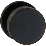 OMNIA - Puck Knob,Mod.Rose,Priv. UStb - Lacquered Tuscan Bronze