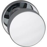 OMNIA - Puck Knob,Mod.Rose,Pass. US26 - Polished Chrome Plated