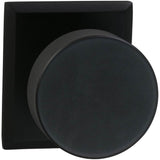 OMNIA - Puck Knob,Rect.Rose,Pass.US10B - Lacquered Oil Rubbed Black
