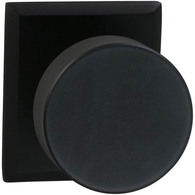 OMNIA - Puck Knob,Rect.Rose,Priv.US10B - Lacquered Oil Rubbed Black