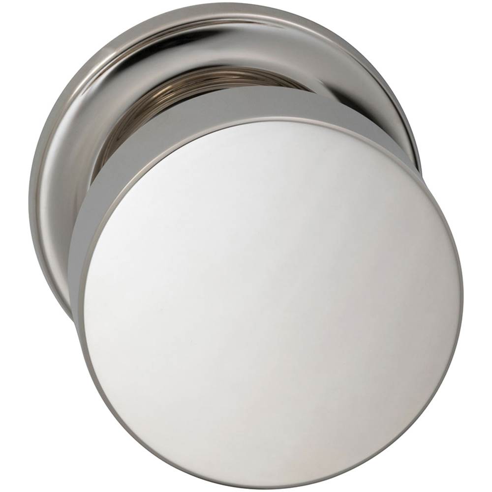 OMNIA - Puck Kn,Trad Rose,Pass. US14 - Lacquered Polished Nickel Plated