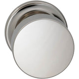 OMNIA - Puck Kn,Trad Rose,Pass. US14 - Lacquered Polished Nickel Plated