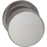 OMNIA - Puck Kn,Trad Rose,Pass. US15 - Lacquered Satin Nickel Plated