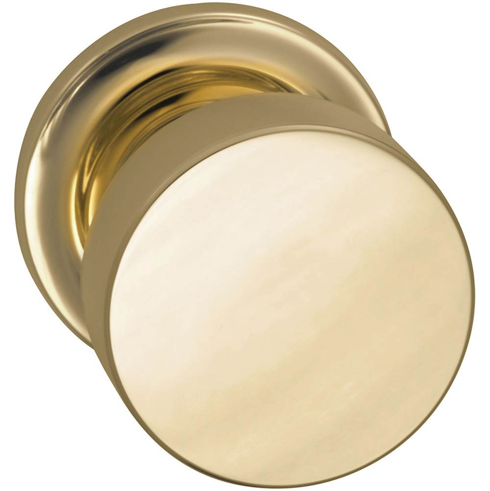 OMNIA - Puck Kn,Trad Rose,Priv. US3 - Lacquered Polished Brass