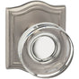 OMNIA - Glass.Kn,Arch Rose,Pass. US5 - Lacquered Antique Brass