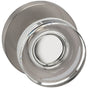 OMNIA - Glass.Kn,Mod.Rose,Priv. US5 - Lacquered Antique Brass
