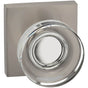 OMNIA - Glass.Kn,Sq.Rose,Priv. US5 - Lacquered Antique Brass