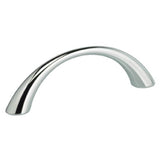 OMNIA - 2-1/2'' CC. Cabinet Pull US26 - Polished Chrome Plated