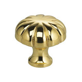 OMNIA - 1-1/2'' Dia. Cabinet Knob US3 - Lacquered Polished Brass