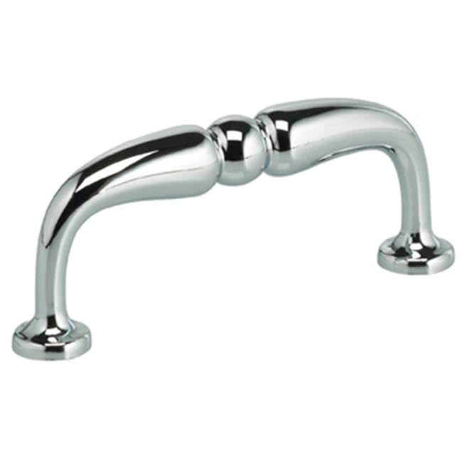 OMNIA - 3'' CC. Cabinet Pull US26 - Polished Chrome Plated