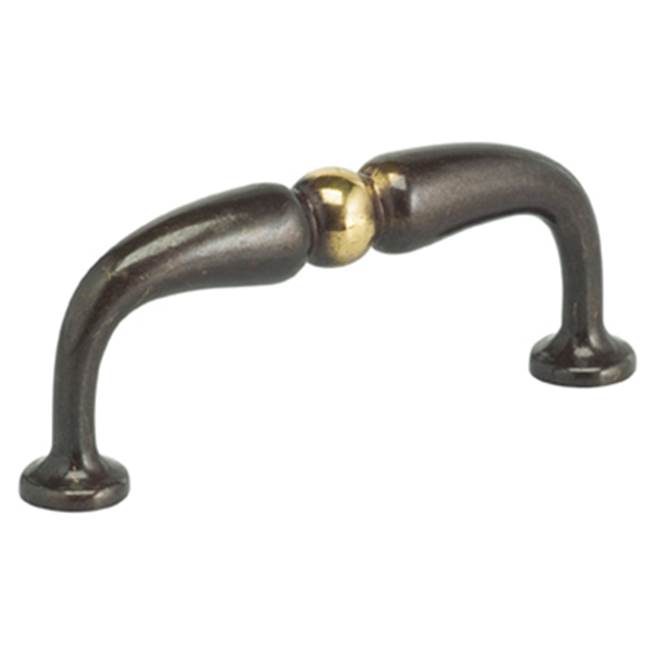 OMNIA - 3'' CC. Cabinet Pull Sb - Lacquered Shaded Bronze