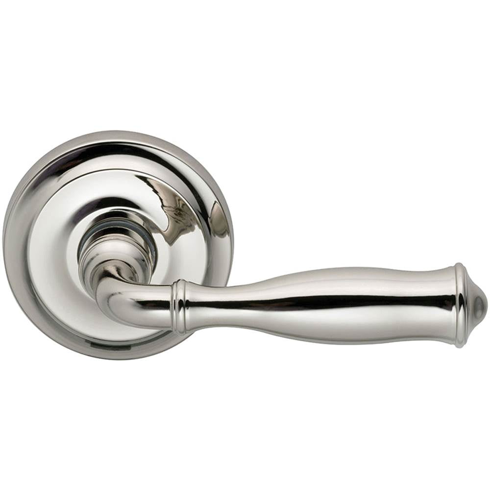 OMNIA - Passage Set 234/134 with 013 US14 - Lacquered Polished Nickel Plated