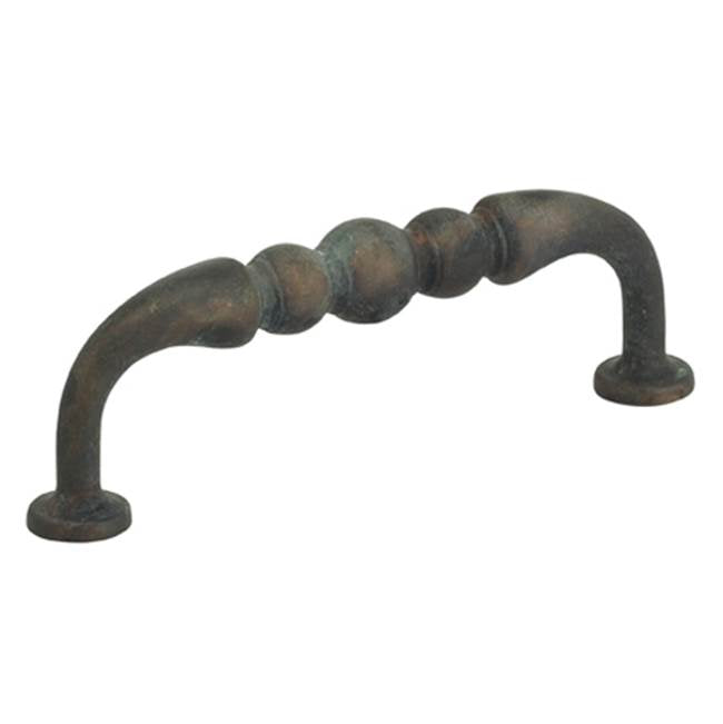 OMNIA - 3-1/2'' CC. Cabinet Pull Vb - Vintage Brass