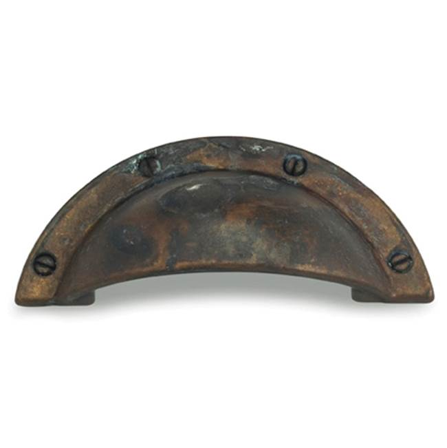 OMNIA - 2-1/2'' Cup Pull Vb - Vintage Brass