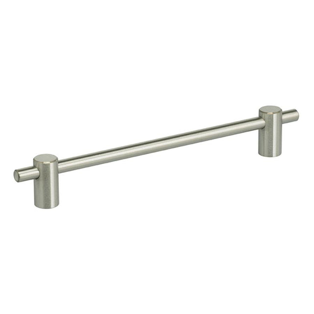 OMNIA - 6-3/8'' CC. Cabinet Pull US32D - Satin Stainless Steel