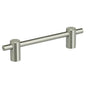OMNIA - 3-3/4'' CC. Cabinet Pull US32D - Satin Stainless Steel