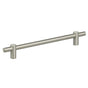OMNIA - 7-5/8'' CC. Cabinet Pull US32D - Satin Stainless Steel
