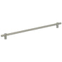 OMNIA - 17-5/8'' CC. Cabinet Pull US32D - Satin Stainless Steel