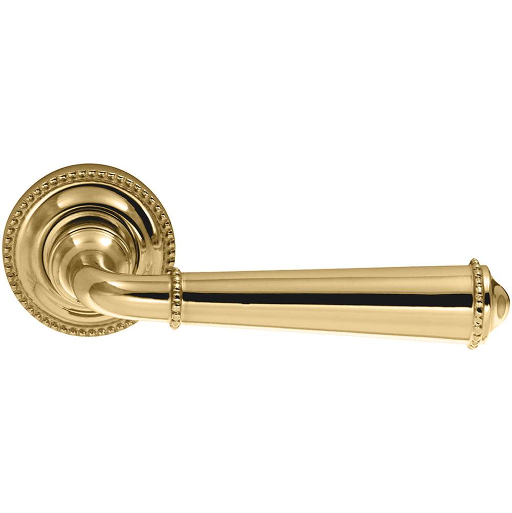OMNIA - Passage Set 234/134 with 013 US3A - Unlacquered Polished Brass
