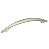 OMNIA - 6-1/2'' Cabinet Pull US15 - Lacquered Satin Nickel Plated