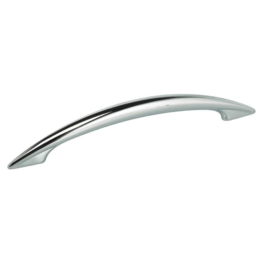 OMNIA - 6-1/2'' Cabinet Pull US26 - Polished Chrome Plated