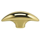 OMNIA - 1-7/8'' Cabinet Knob US3 - Lacquered Polished Brass