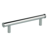 OMNIA - 5'' Cabinet Pull US26 - Polished Chrome Plated