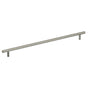 OMNIA - 12-5/8'' CC. Cabinet Pull US32D - Satin Stainless Steel
