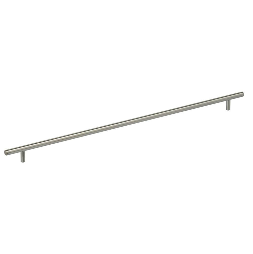 OMNIA - 17-5/8'' CC. Cabinet Pull US32D - Satin Stainless Steel
