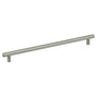 OMNIA - 12-5/8'' CC. Cabinet Pull US32D - Satin Stainless Steel