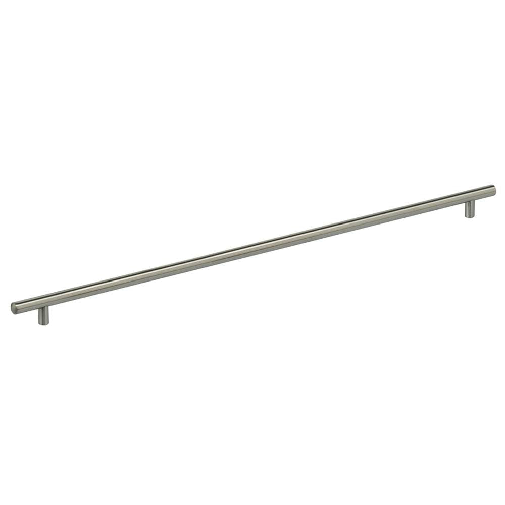 OMNIA - 25-3/16'' CC. Cabinet Pull 32D - Satin Stainless Steel