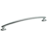 OMNIA - 7-1/2'' CC. Cabinet Pull US26 - Polished Chrome Plated