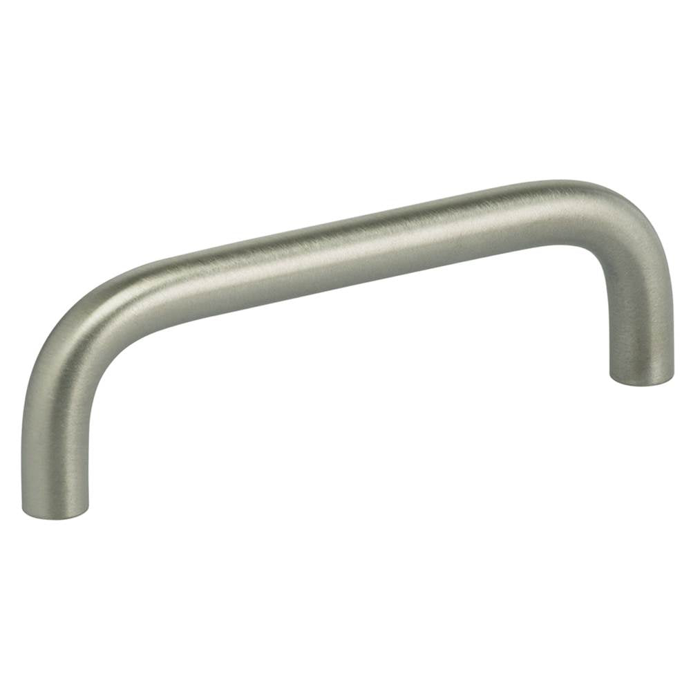 OMNIA - 4'' CC. Cabinet Pull US32D - Satin Stainless Steel