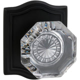 OMNIA - Glass.Kn, Arch.Rose,S.D. US10B - Lacquered Oil Rubbed Black